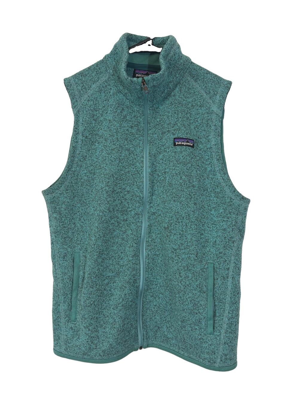 Patagonia Better Sweater Vest Women Medium Green Fleece Outdoor Hiking